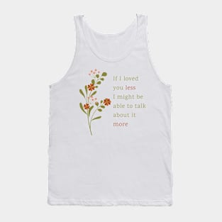 Jane Austen quote Tank Top